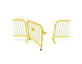 Small Steel Swing Gate Barricade | Heavy-Duty Crowd Control Barriers