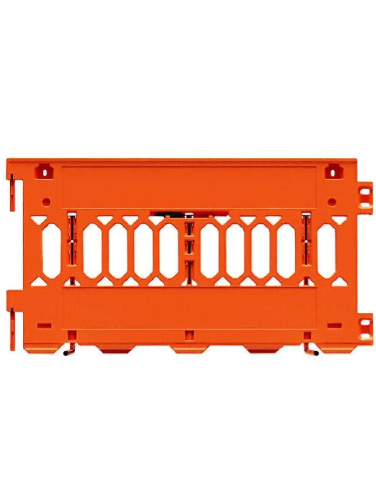 ADA-Compliant Pedestrian Barricade – Interlocking Pathway Barrier with Reflective Panels, 6 Ft Length