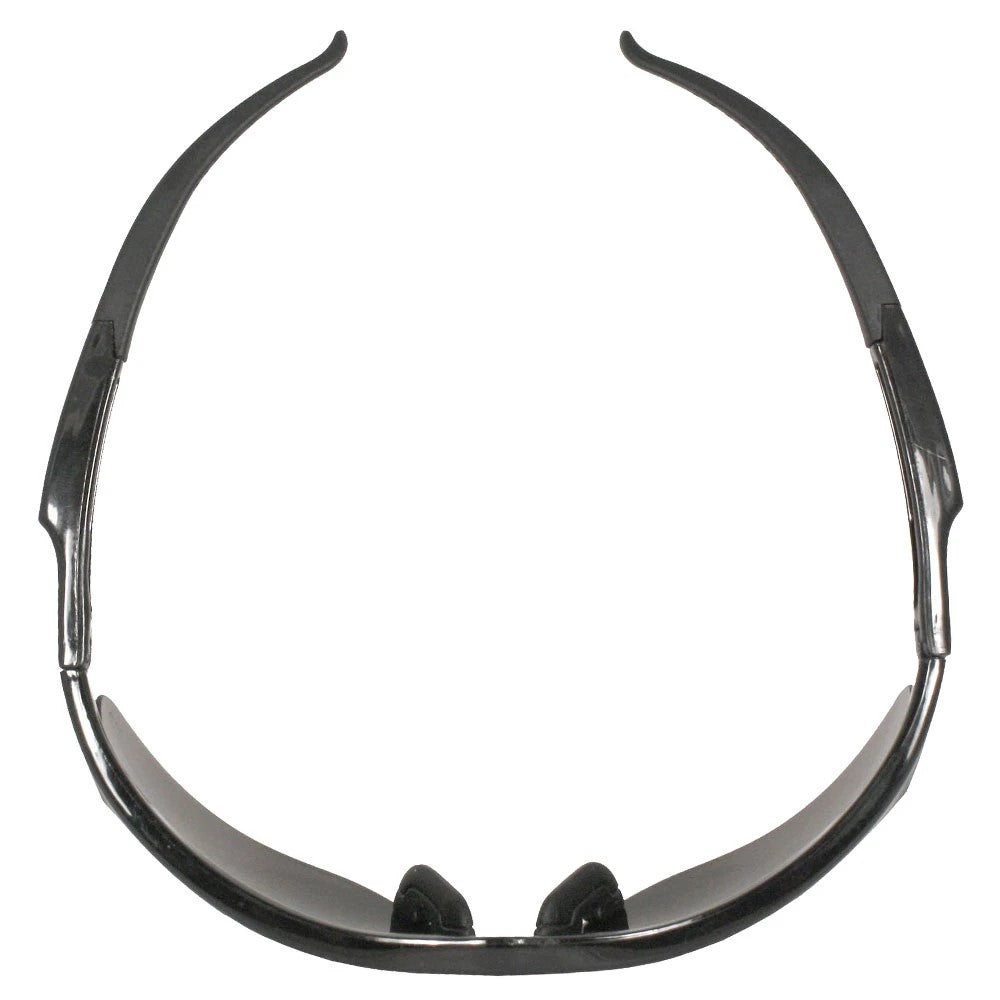 ANSI Class 3 Safety Glasses with Anti-Fog Smoke Lens, Rubber Nosepiece & Dual-Mold Temples