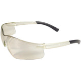 ANSI Z87.1 Tactical Safety Glasses with Anti-Fog Smoke Lens, Rubber Temples & Wraparound Protection