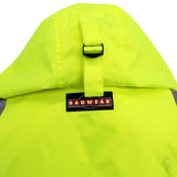 ANSI Class 3 Heavy Duty Waterproof Rain Jacket with Ripstop Polyester Shell & Reflective Tape