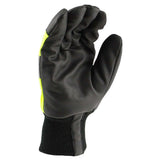Hi-Vis Cold Weather Performance Work Gloves with Insulated Lining, Waterproof Protection & Reflective Backing