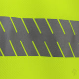 ANSI Class 3 Hi-Vis UV Protection Long Sleeve Safety Shirt with Segmented Reflective Tape & Moisture Wicking Mesh