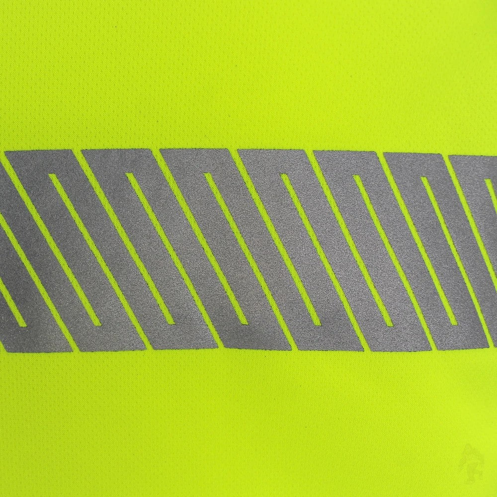 ANSI Class 2 Hi-Vis Short Sleeve Cooling Safety Shirt with Segmented Reflective Tape & Moisture Wicking Fabric