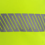 ANSI Class 2 Hi-Vis Short Sleeve Cooling Safety Shirt with Segmented Reflective Tape & Moisture Wicking Fabric