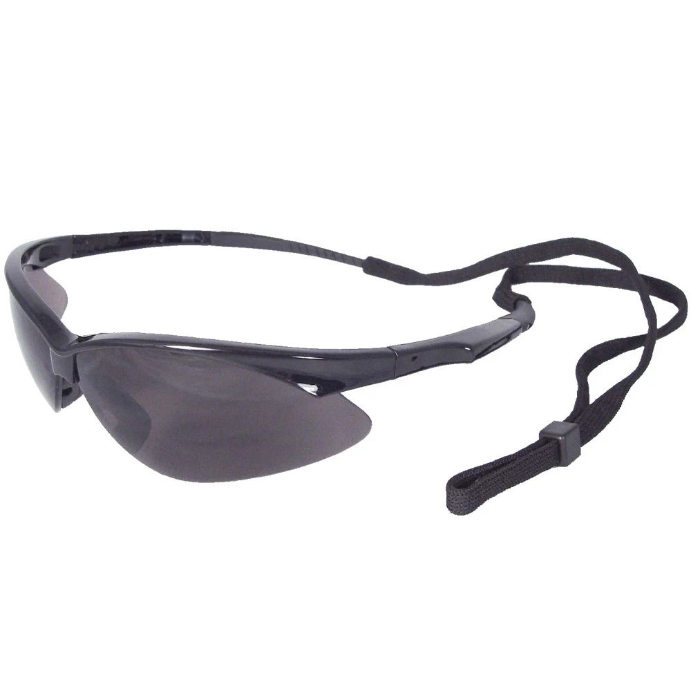 ANSI Class 3 Safety Glasses with Anti-Fog Smoke Lens, Rubber Nosepiece & Dual-Mold Temples