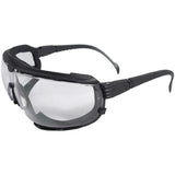 ANSI Z87.1 Anti-Fog Foam Lined Safety Goggles with Smoke Lens & Indirect Ventilation