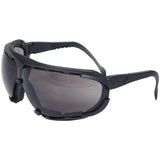 ANSI Z87.1 Anti-Fog Foam Lined Safety Goggles with Smoke Lens & Indirect Ventilation