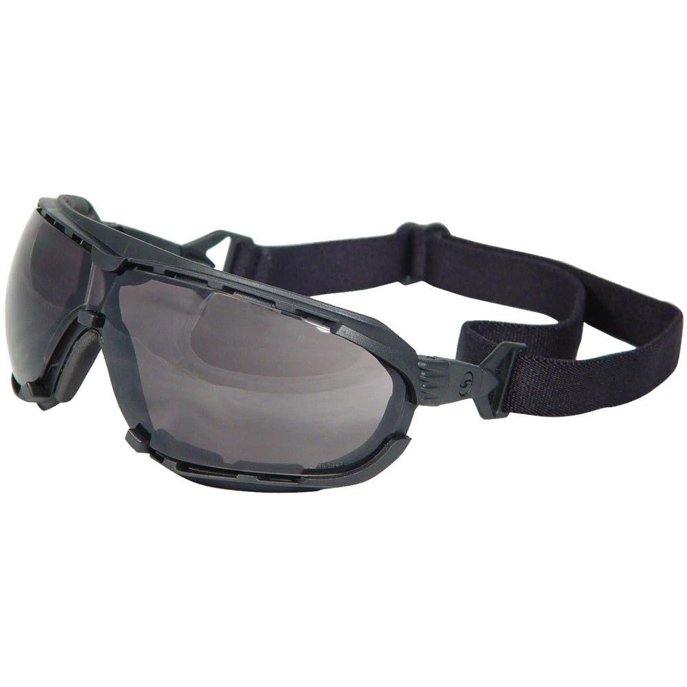 ANSI Z87.1 Anti-Fog Foam Lined Safety Goggles with Smoke Lens & Indirect Ventilation