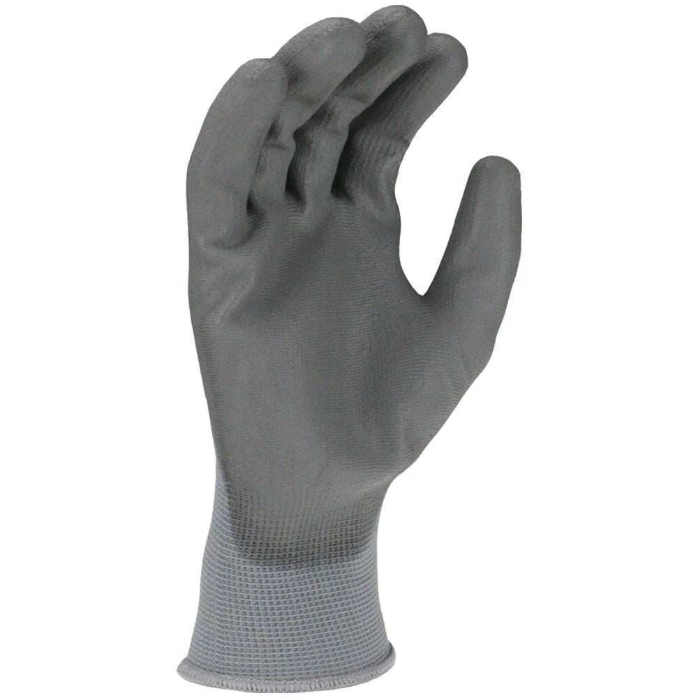 PU Palm Coated Work Gloves with Seamless Knit Shell, Enhanced Grip & Abrasion Resistant Protection