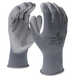 PU Palm Coated Work Gloves with Seamless Knit Shell, Enhanced Grip & Abrasion Resistant Protection