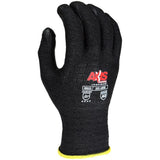 ANSI Class 3 Hi-Vis Cut Resistant Work Gloves with Touchscreen Fingertips, Sandy Nitrile Grip & Level A2 Protection