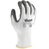 ANSI A2 Cut Resistant Work Gloves with Sandy Nitrile Palm Coating, HPPE Shell & Touchscreen Compatibility