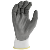ANSI A2 Cut Resistant Work Gloves with Sandy Nitrile Palm Coating, HPPE Shell & Touchscreen Compatibility