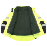 ANSI Class 3 Weatherproof 3-in-1 Safety Parka with Removable Fleece Liner & Reflective Tape