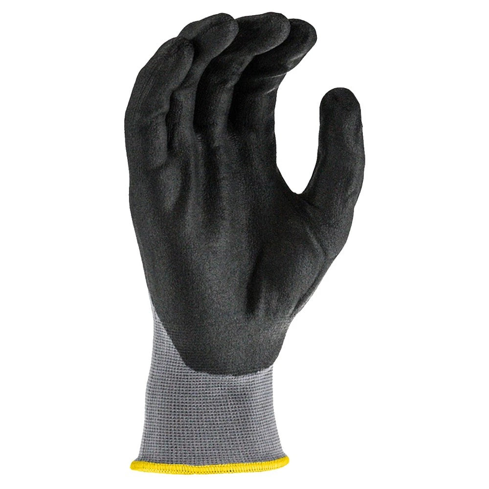 Foam Nitrile Coated Work Gloves with Grip Finish, Seamless Knit Shell & Abrasion Resistant Protection